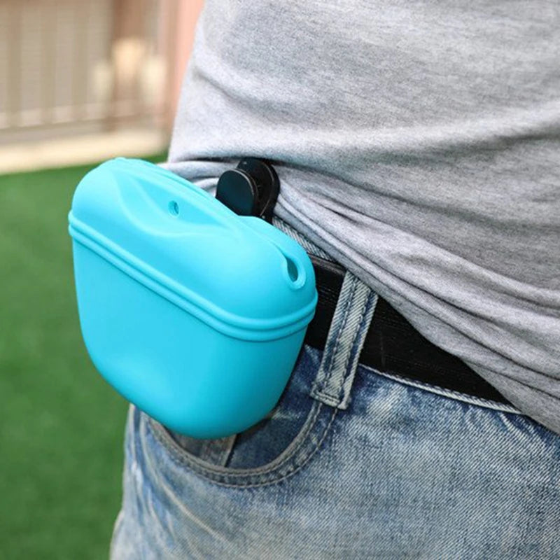 Portable Dog Food Waist Bag – Treat & Snack Pouch