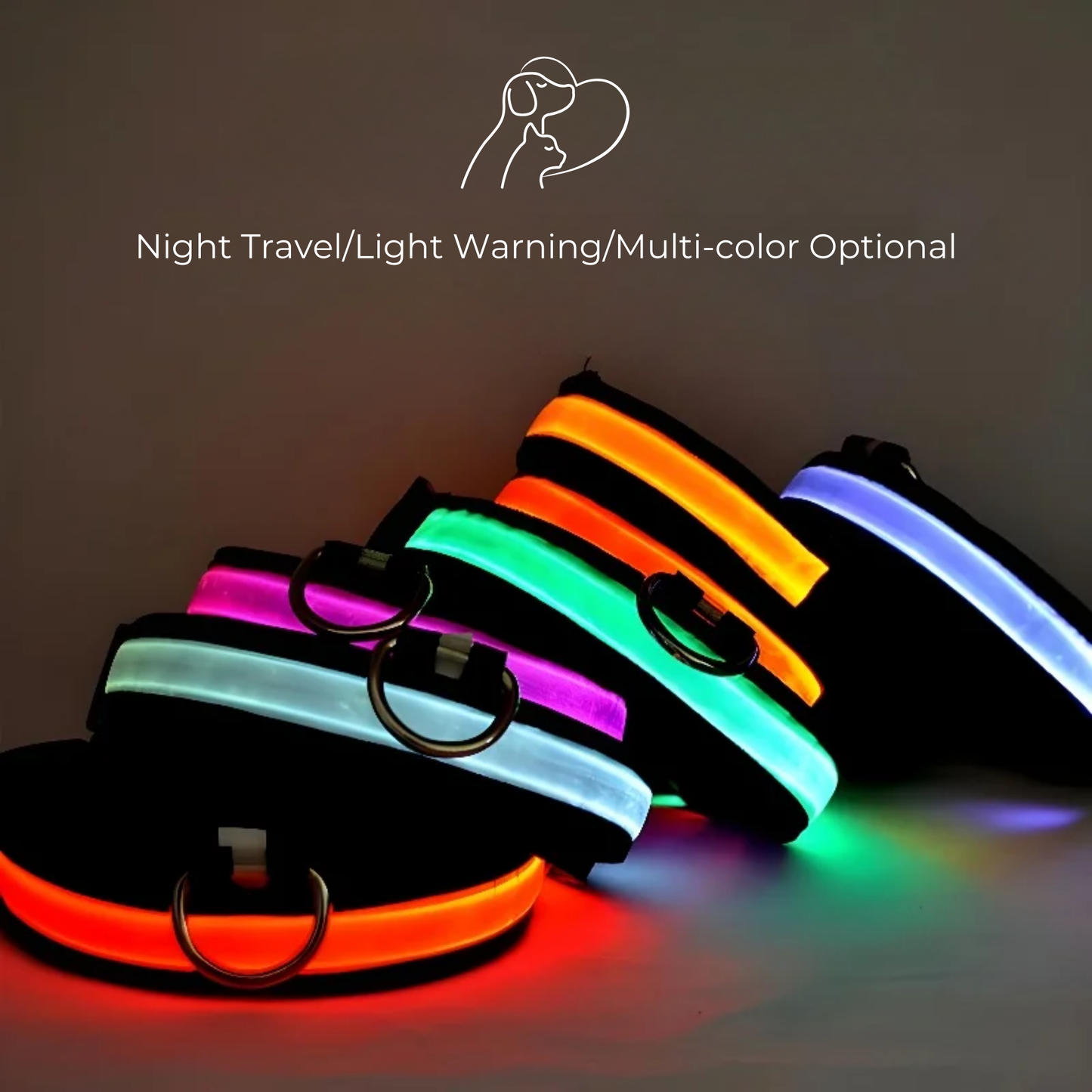 LED Collar for Pets – Enhanced Night Safety