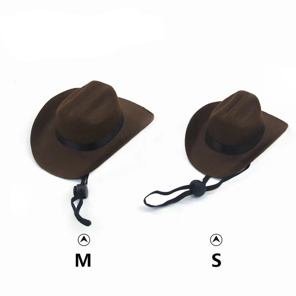 Adjustable Cowboy Hat for Cats and Dogs