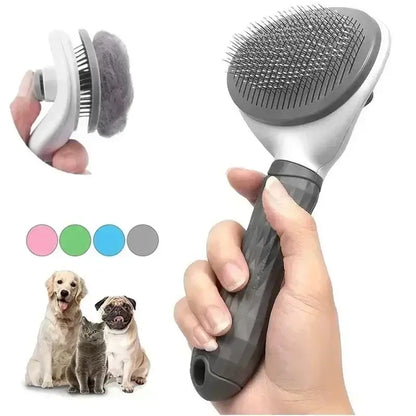 Hair Remover Brush for Dogs and Cats with Non-Slip Grip