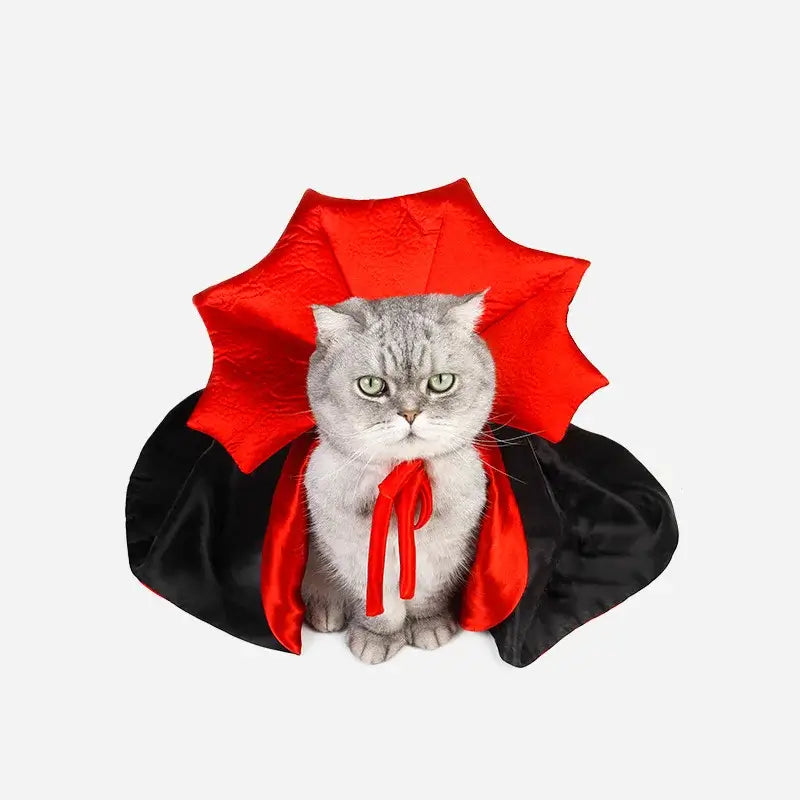 Vampire Cloak for Small Pets – Halloween Cosplay Costume