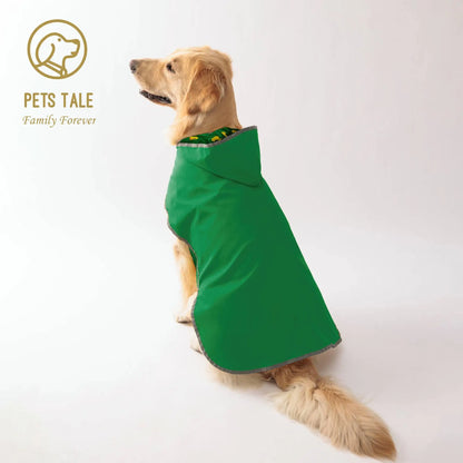 Reversible Dog Raincoat – Double-Layer Stylish Protection