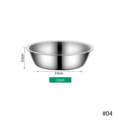 Stainless Steel Pet Bowl – Durable Large Capacity Feeder