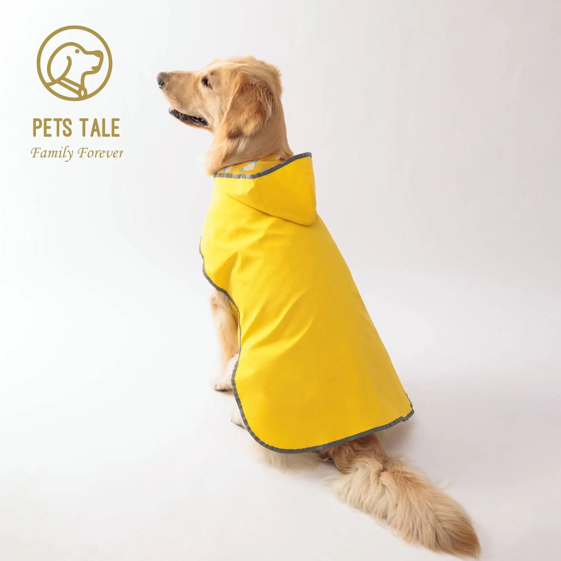 Reversible Dog Raincoat – Double-Layer Stylish Protection