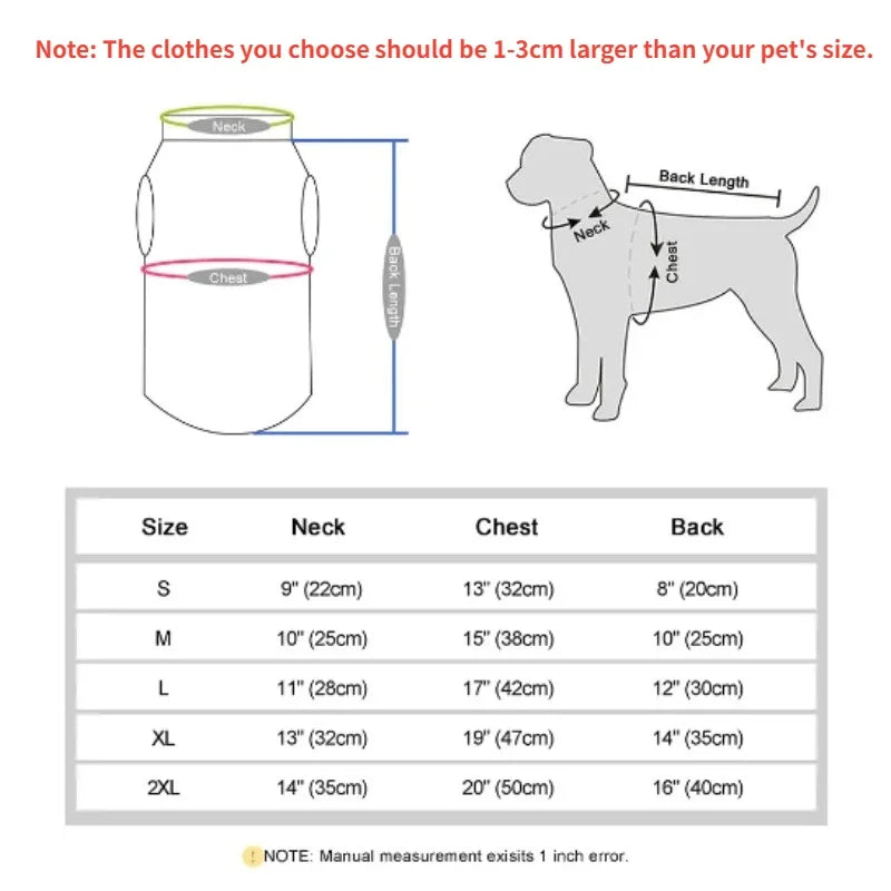 Soft Fleece Dog Vest - Warm Sweater for Small Dogs