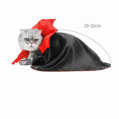 Vampire Cloak for Small Pets – Halloween Cosplay Costume