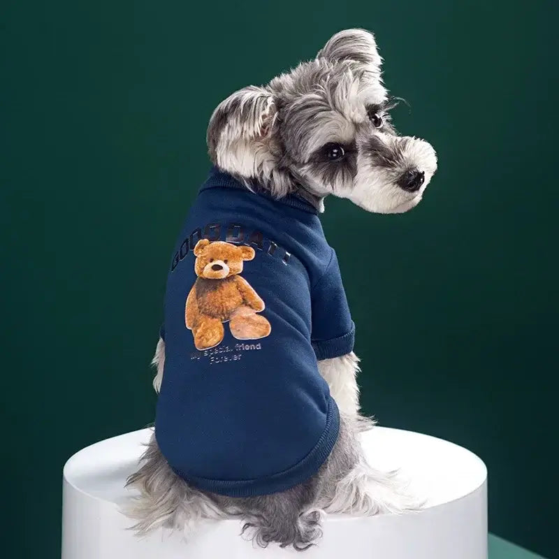 Warm Plush Dog Sweater – Cozy Fleece for Small & Medium Pets