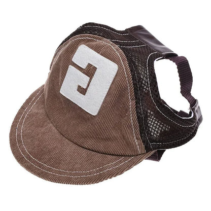 Adjustable Pet Baseball Cap – Outdoor wear for Dogs & Cats