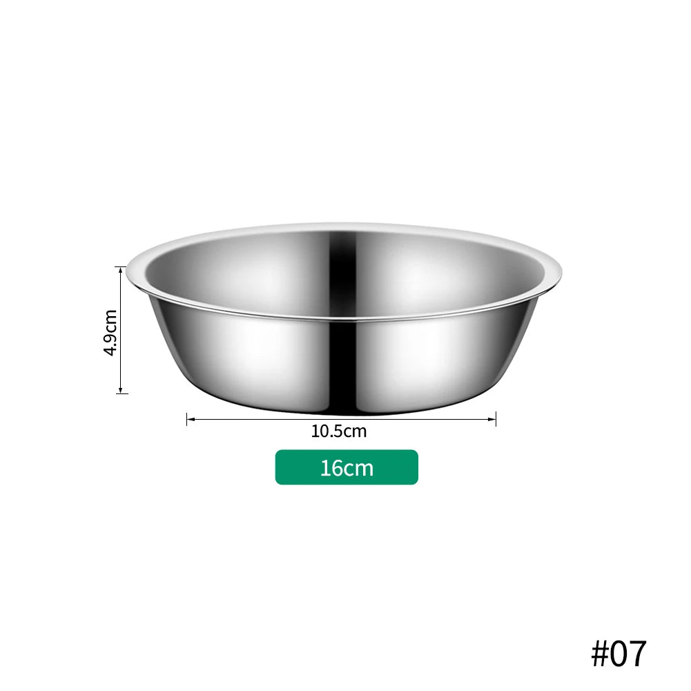 Stainless Steel Pet Bowl – Durable Large Capacity Feeder