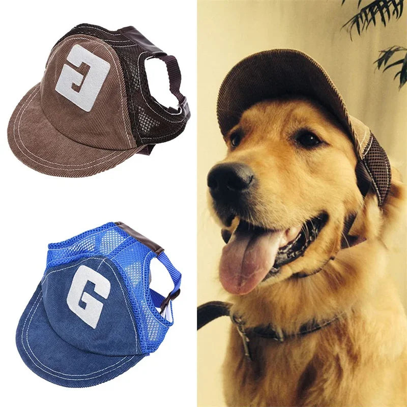 Adjustable Pet Baseball Cap – Outdoor wear for Dogs & Cats