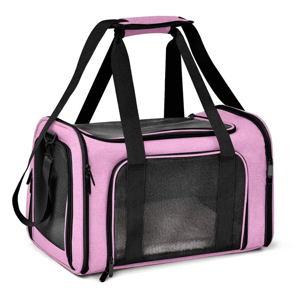 Pet Carrier Bag – Soft-Sided Backpack for Small Pets