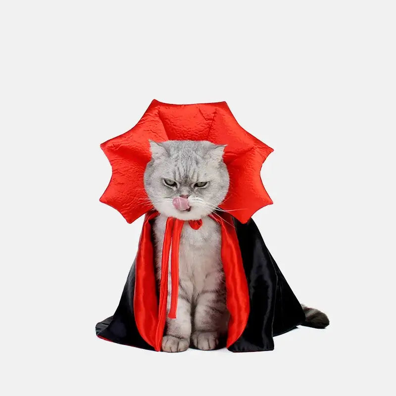 Vampire Cloak for Small Pets – Halloween Cosplay Costume