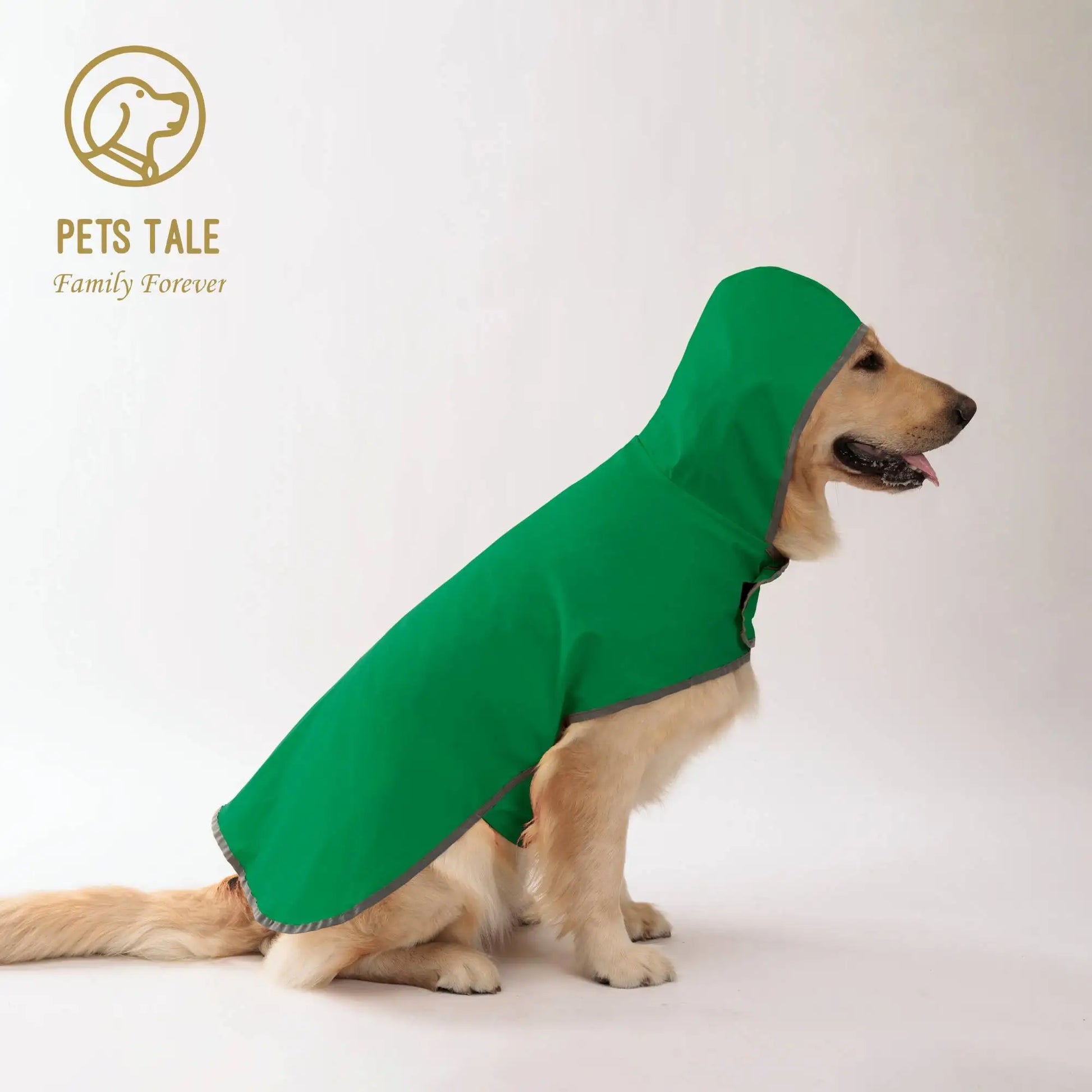 Reversible Dog Raincoat – Double-Layer Stylish Protection