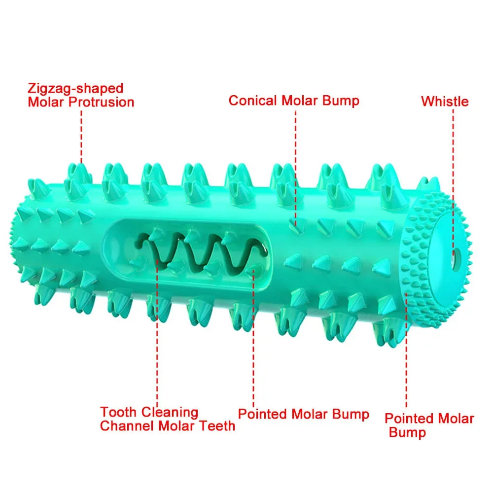 Durable Dog Molar Toothbrush – Soft Chew Toy for Dental Care