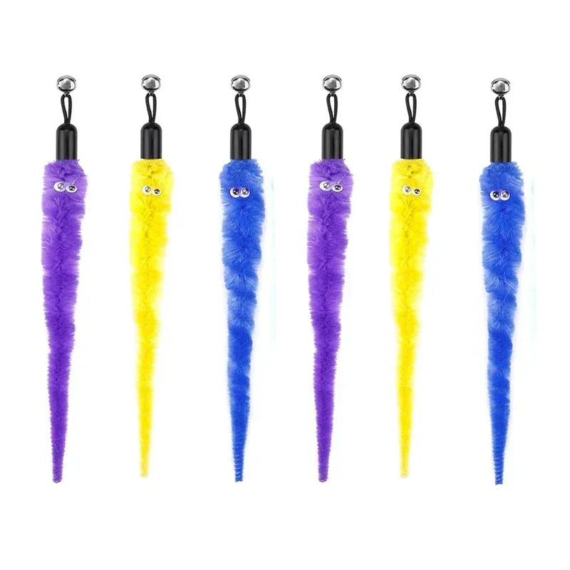 Multi Optional Feather Toys & Poles for Cats