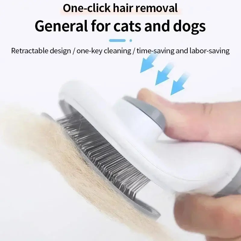 Hair Remover Brush for Dogs and Cats with Non-Slip Grip