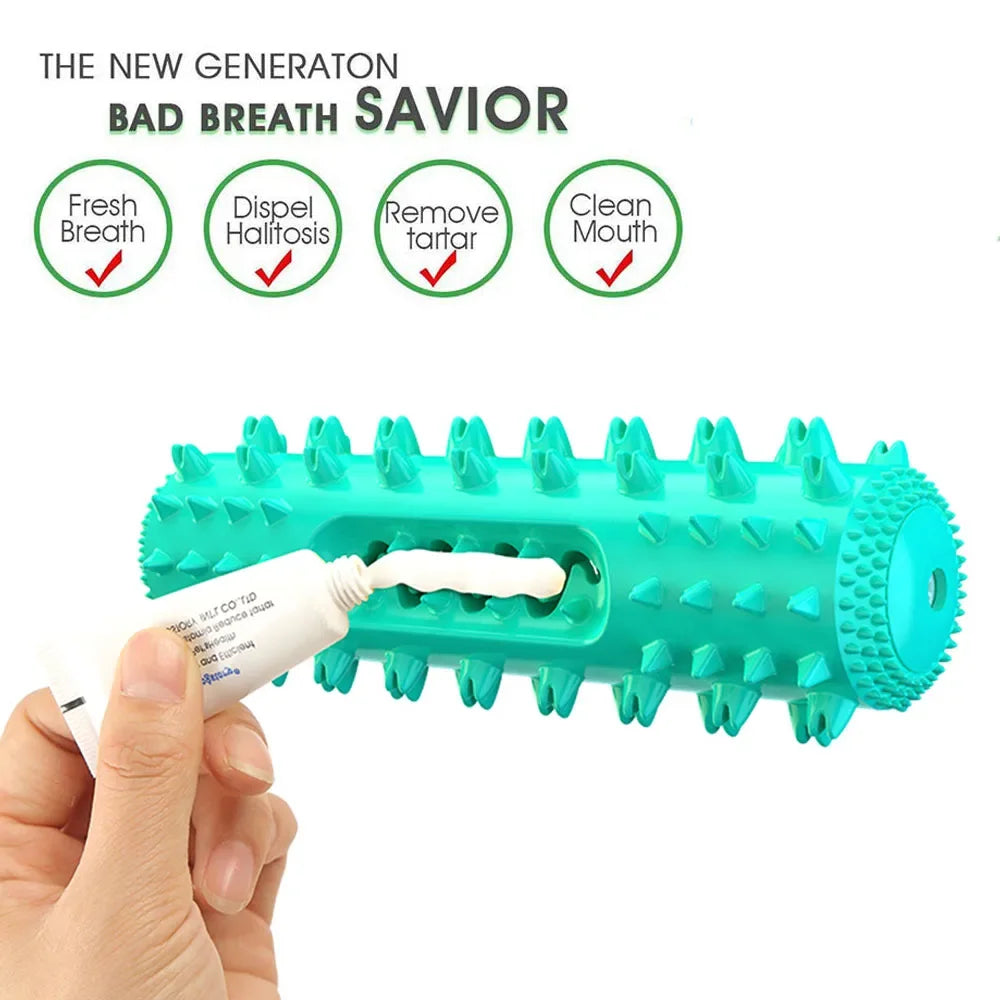 Durable Dog Molar Toothbrush – Soft Chew Toy for Dental Care