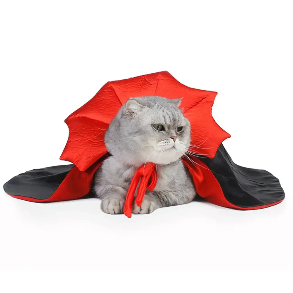 Vampire Cloak for Small Pets – Halloween Cosplay Costume