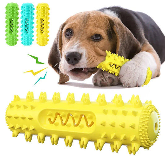 Durable Dog Molar Toothbrush – Soft Chew Toy for Dental Care