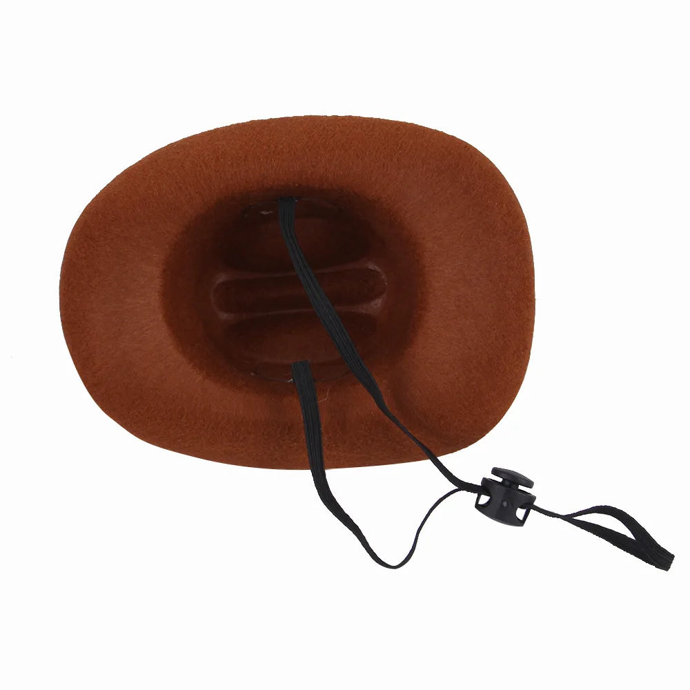 Adjustable Cowboy Hat for Cats and Dogs