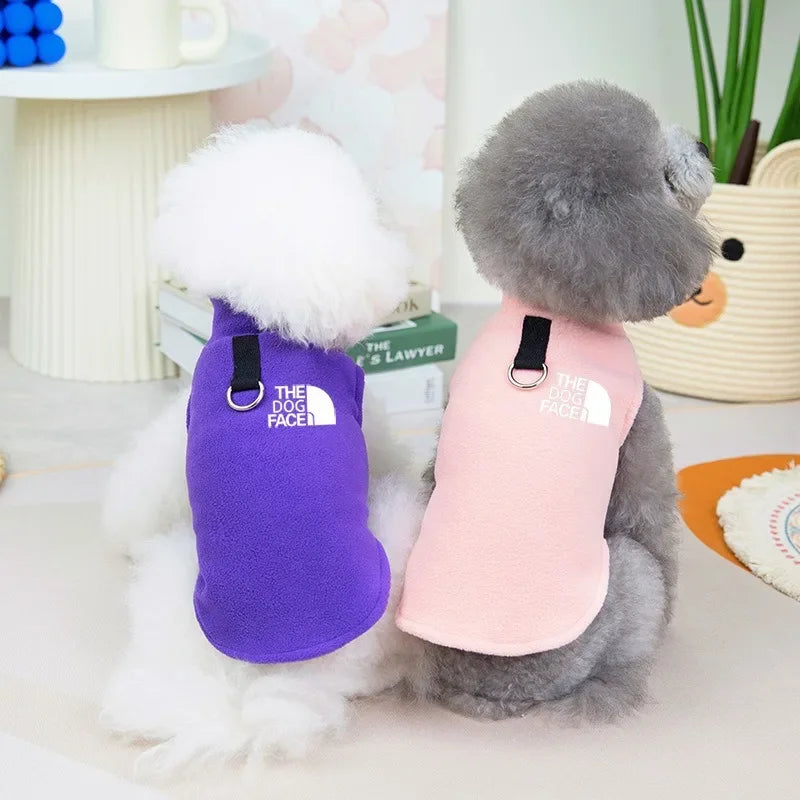 Soft Fleece Dog Vest - Warm Sweater for Small Dogs