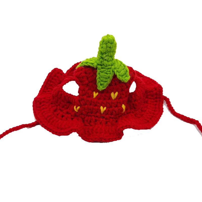 Elastic Knitted Cat Hat – Cute Pet Hat for Cats & Kittens