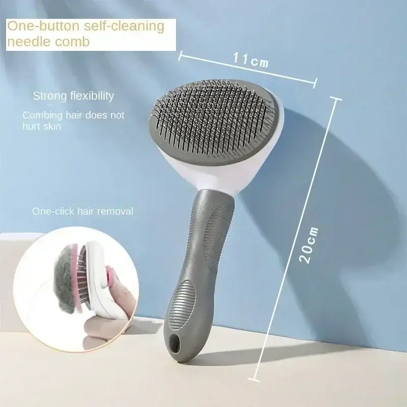 Hair Remover Brush for Dogs and Cats with Non-Slip Grip