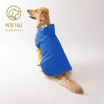 Reversible Dog Raincoat – Double-Layer Stylish Protection