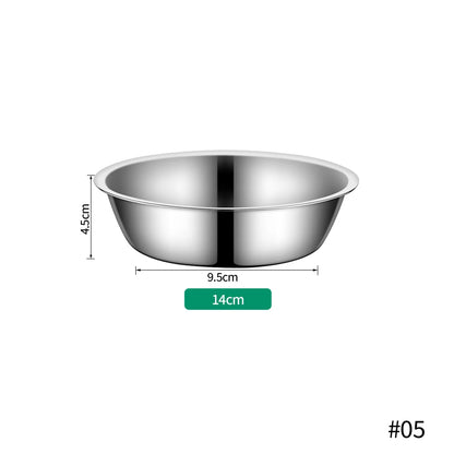 Stainless Steel Pet Bowl – Durable Large Capacity Feeder