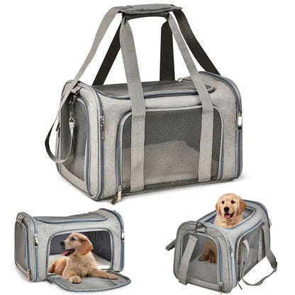 Pet Carrier Bag – Soft-Sided Backpack for Small Pets