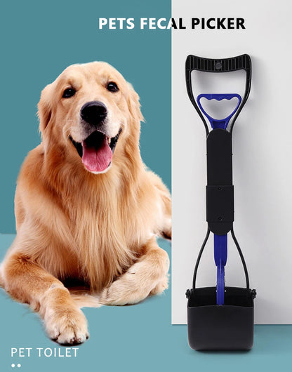 Long-Handle Pooper Scooper – Easy Waste Cleanup for Pets