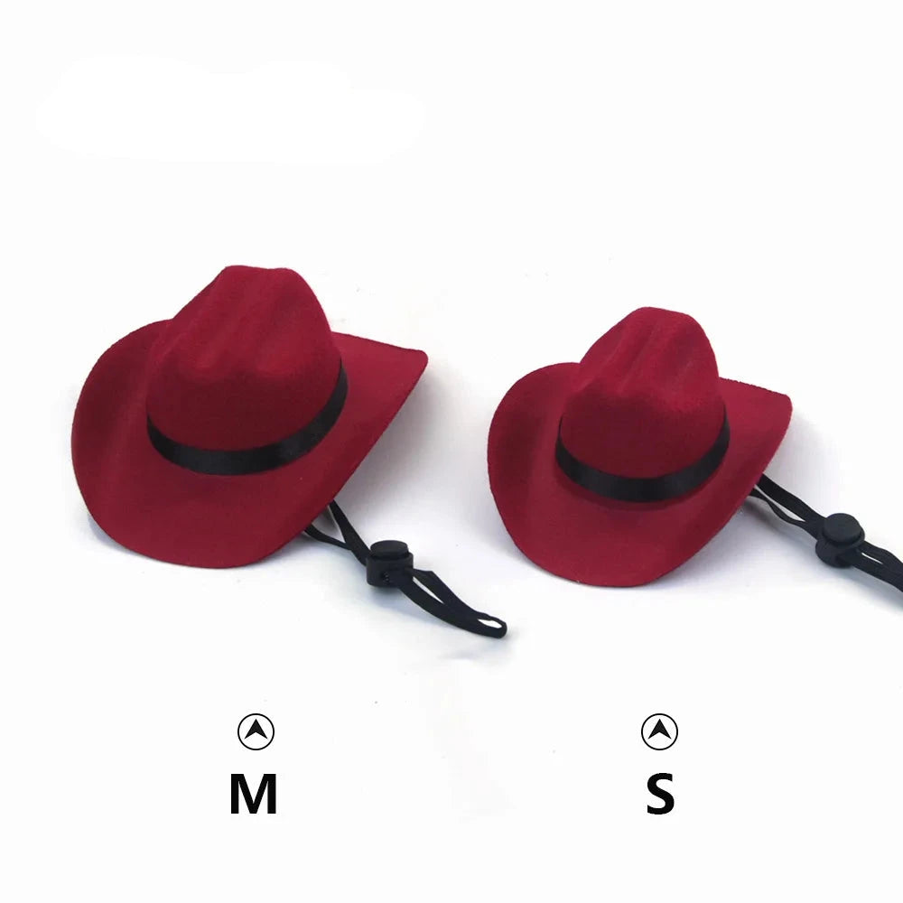 Adjustable Cowboy Hat for Cats and Dogs